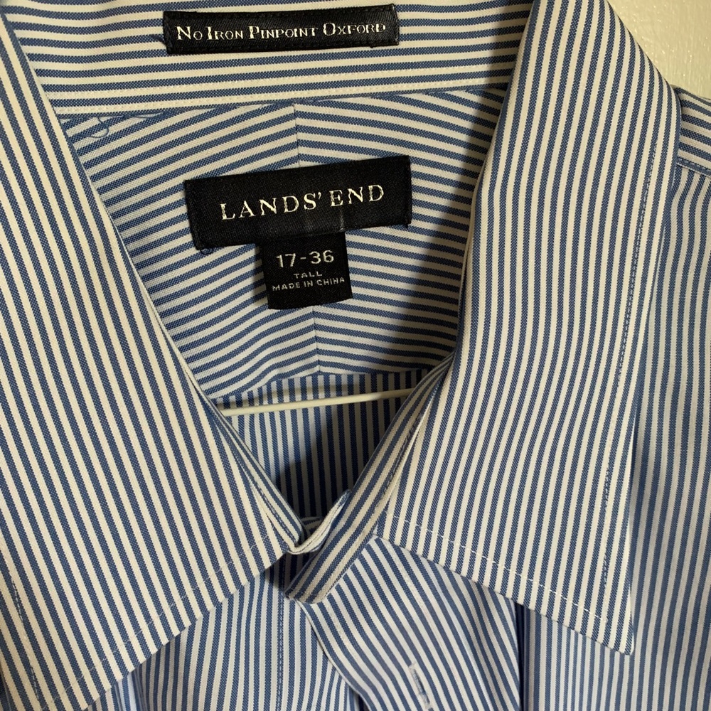 Lands End dress shirt